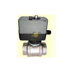 Robinet cu sfera motorizat, 1 cale, 6/4” FI