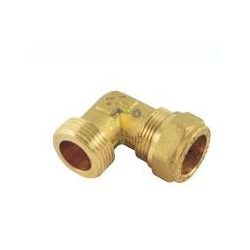 Racord prin presare 22 - 1" cot 90°