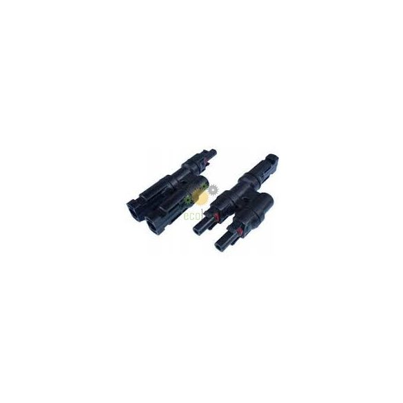 Conector distributior Y fotovoltaic MC4, +