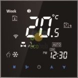 Termostat digital black LCD touch screen