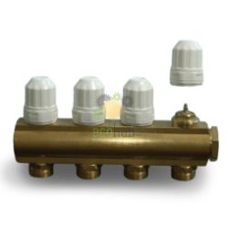 Colector incalzire 8 căi cu robineti